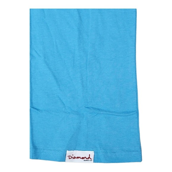 Diamond Supply Co T Shirt 2XL Size / Blue Color / Short Sleeve / Graphic Tee - Picture 3 of 4